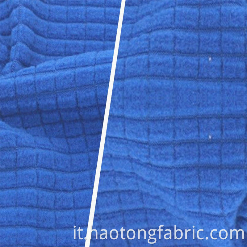 Breathable Knitting Fleece Brushed Dyed Fabrics